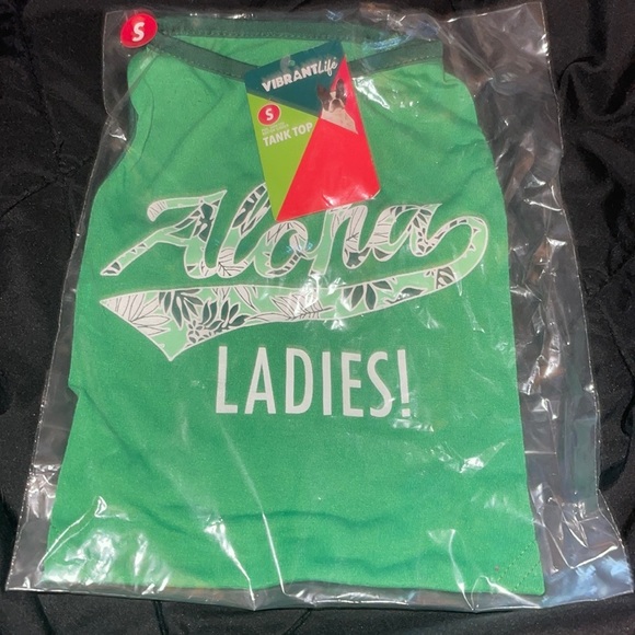 Vibrant Life "Aloha Ladies" Dog Tank Top, Small - Picture 5 of 9